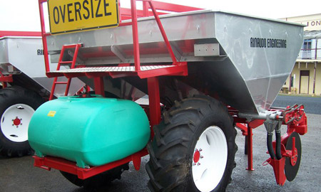 5 tonne double stool splitter with tank