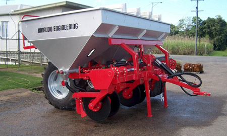 dual row stool splitter hydraulic adjustment